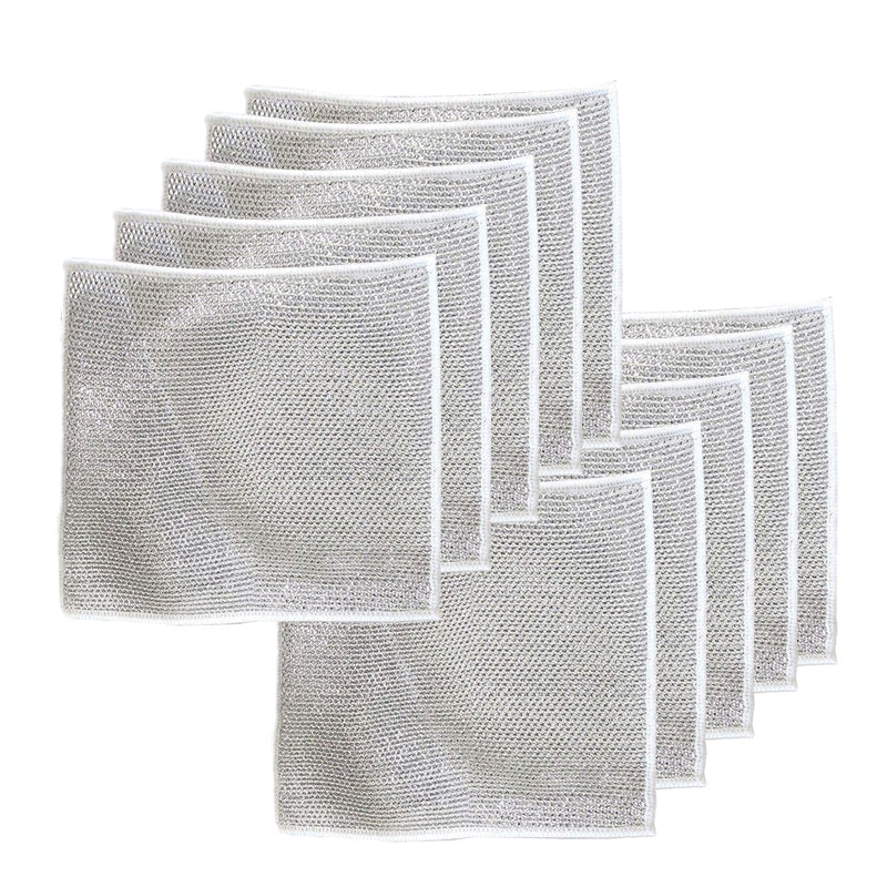 Tri-Layer Non-Scratch Wire Cleaning Cloth