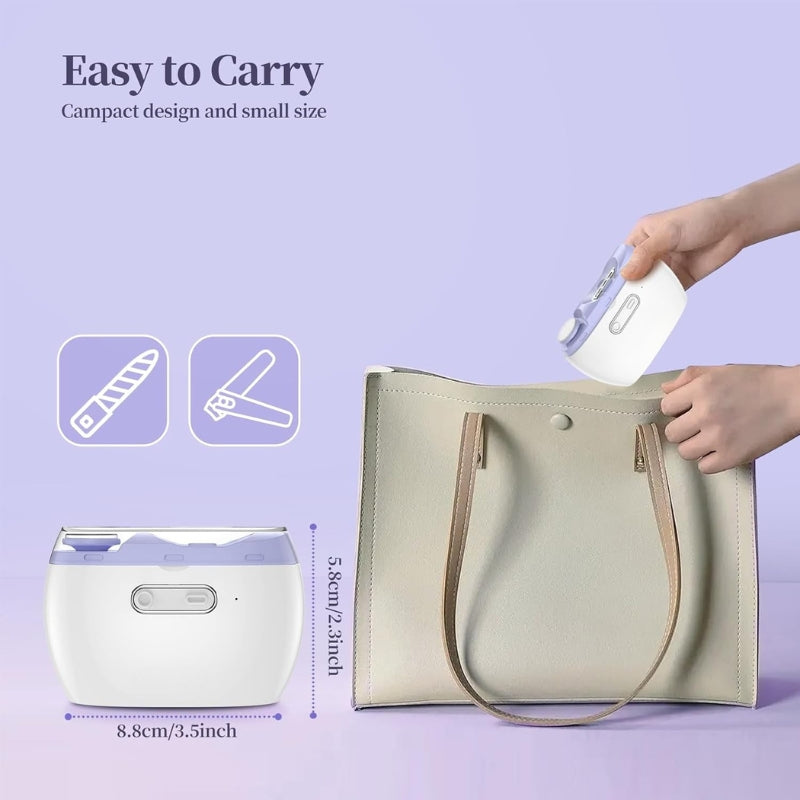 Trimora™ 3 in 1 Electric Nail Clipper & Polisher