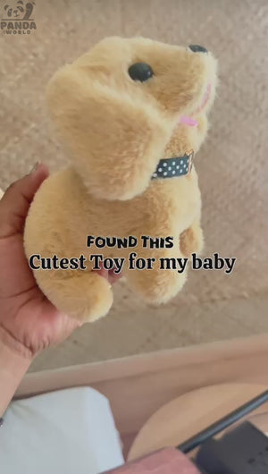 BarkyBoo™ - Walking, Barking Stuffed Puppy Dog Toy (Battery Operated)