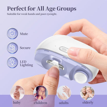 Trimora™ 3 in 1 Electric Nail Clipper & Polisher