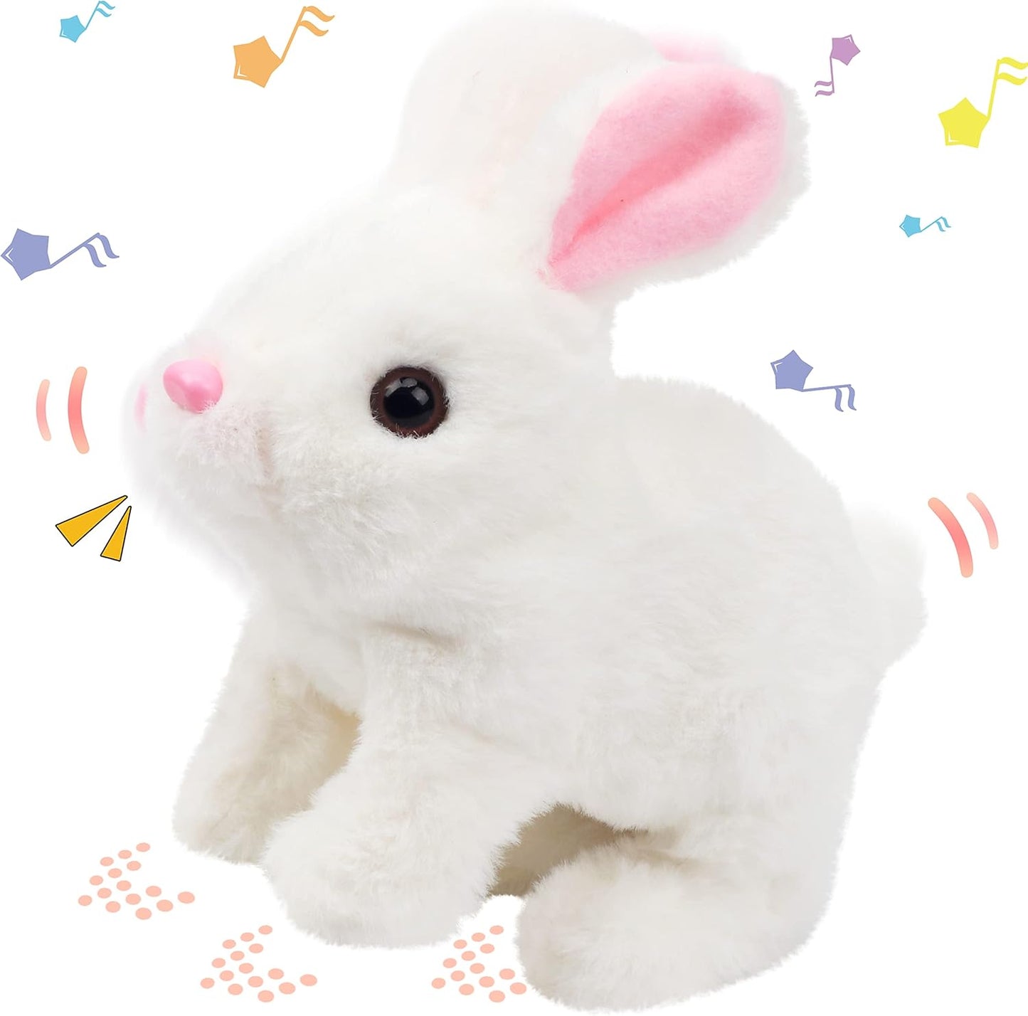 SnuggleHop™ Jumping, Wiggling, Loving Rabbit Toy