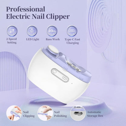 Trimora™ 3 in 1 Electric Nail Clipper & Polisher