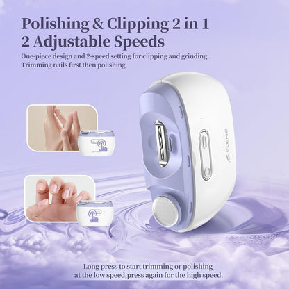 Trimora™ 3 in 1 Electric Nail Clipper & Polisher