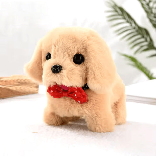 BarkyBoo™ - Walking, Barking Stuffed Puppy Dog Toy (Battery Operated)