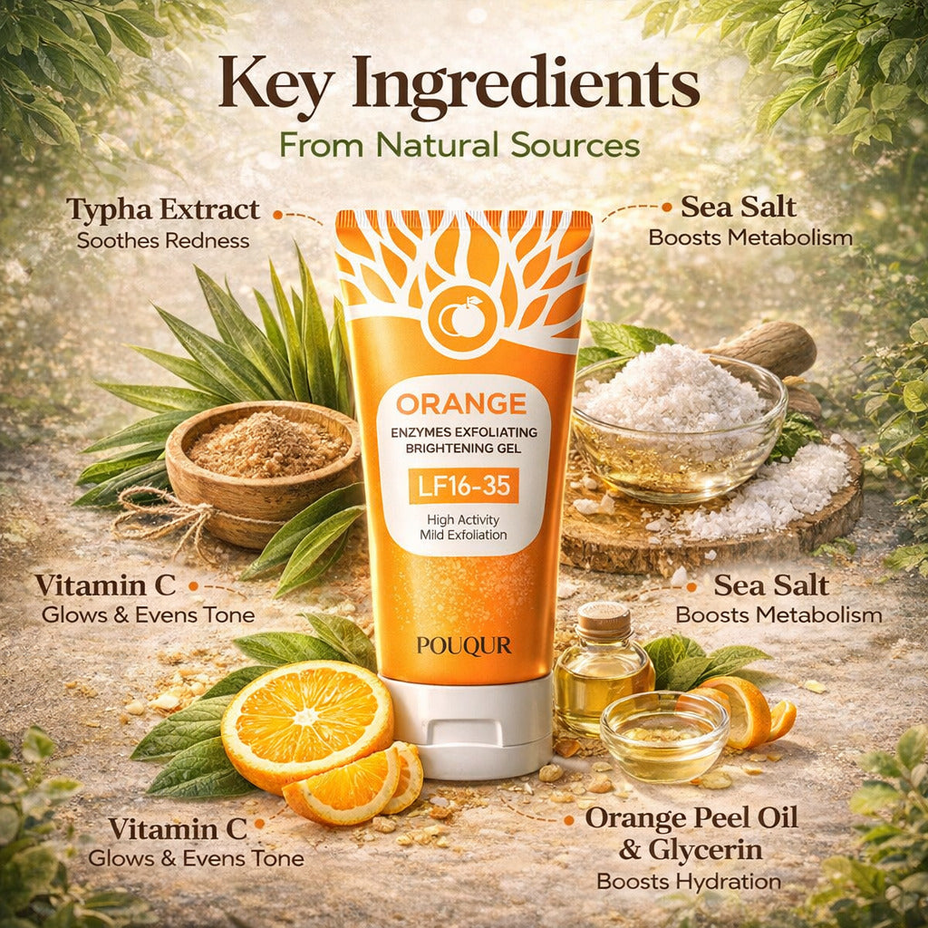 POUQUR™ Vitamin C Orange Exfoliating Gel (100g)