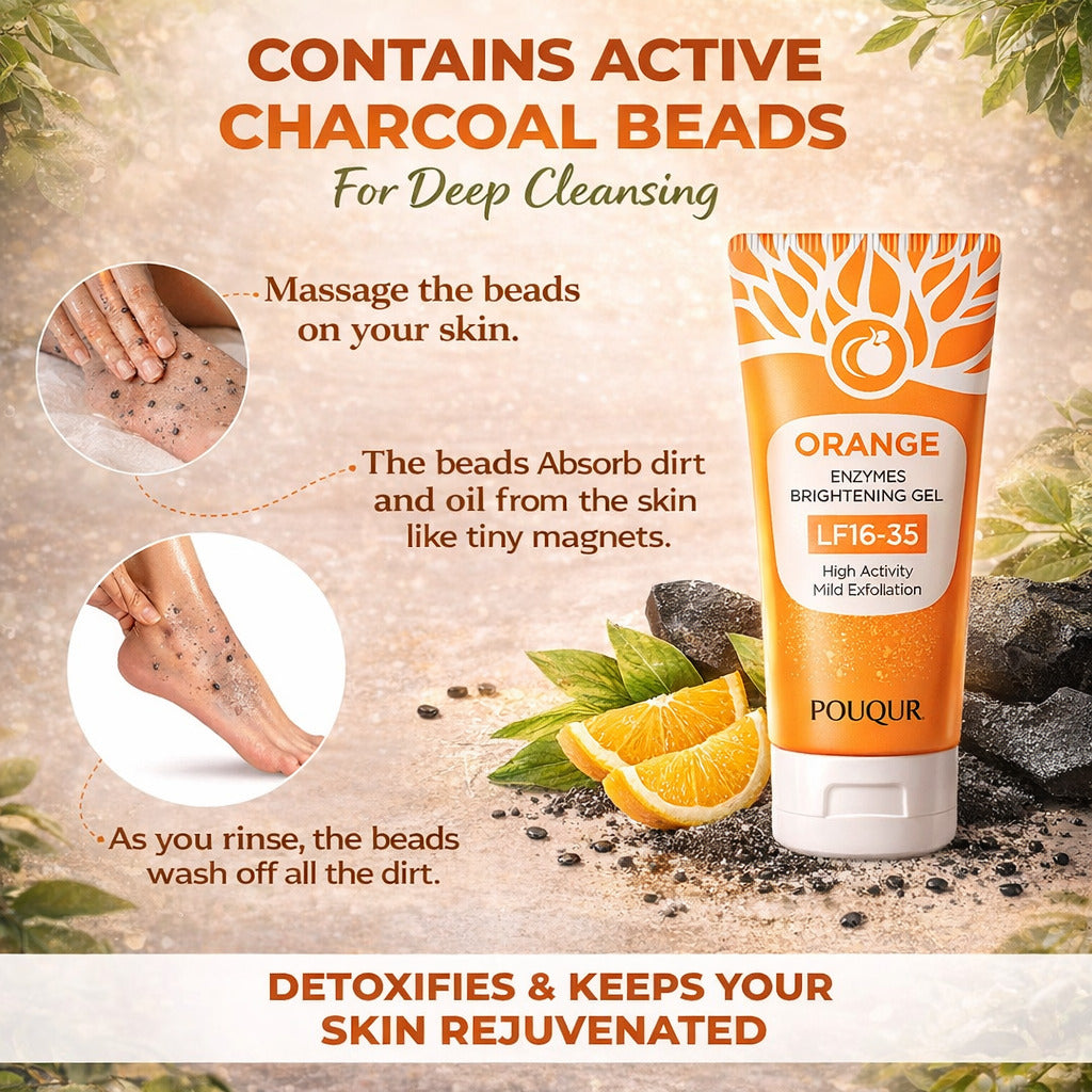 POUQUR™ Vitamin C Orange Exfoliating Gel (100g)