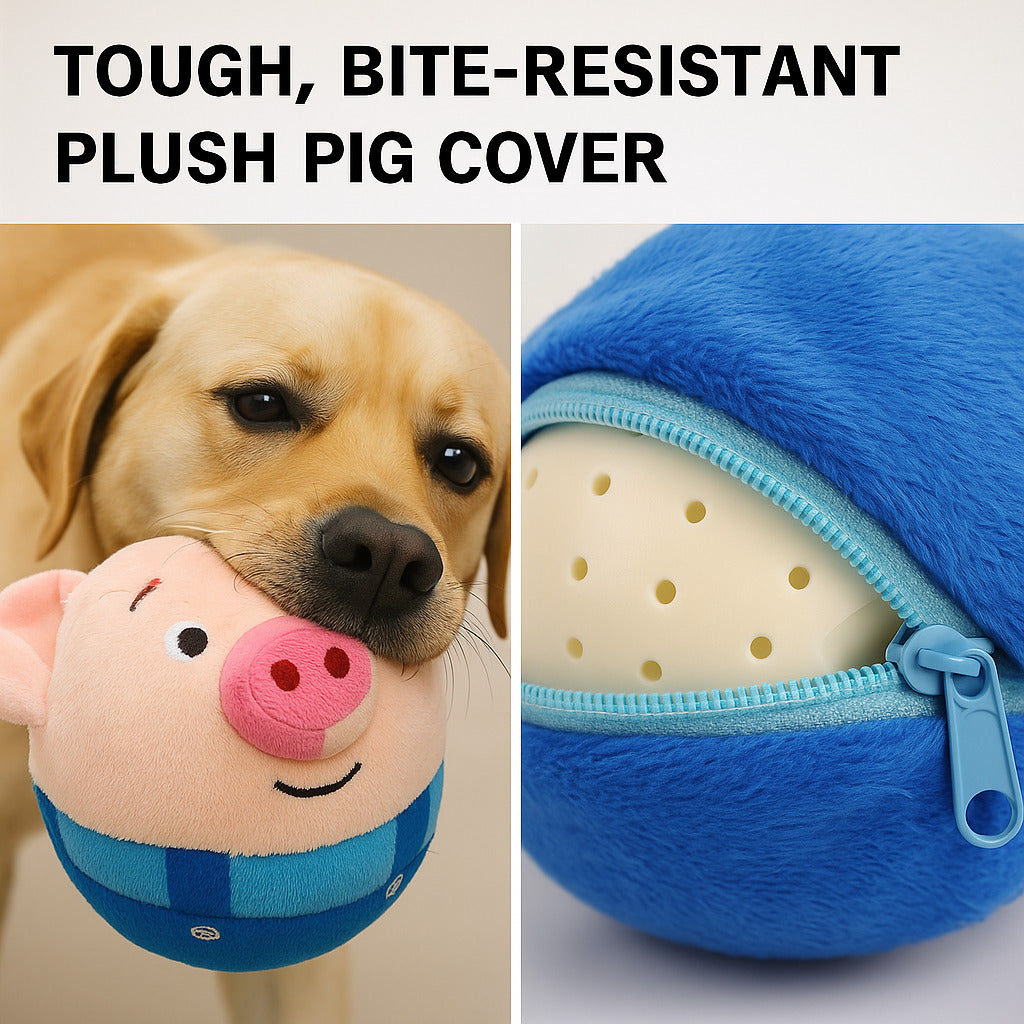 BouncyPig™ Smart Interactive Jumping Dog Toy (Rechargeable)