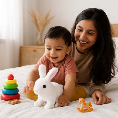 SnuggleHop™ Jumping, Wiggling, Loving Rabbit Toy