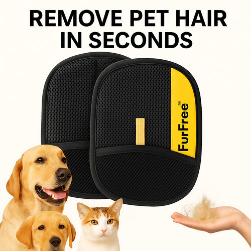 FurFree™ Electrostatic Pet Hair Removal Gloves