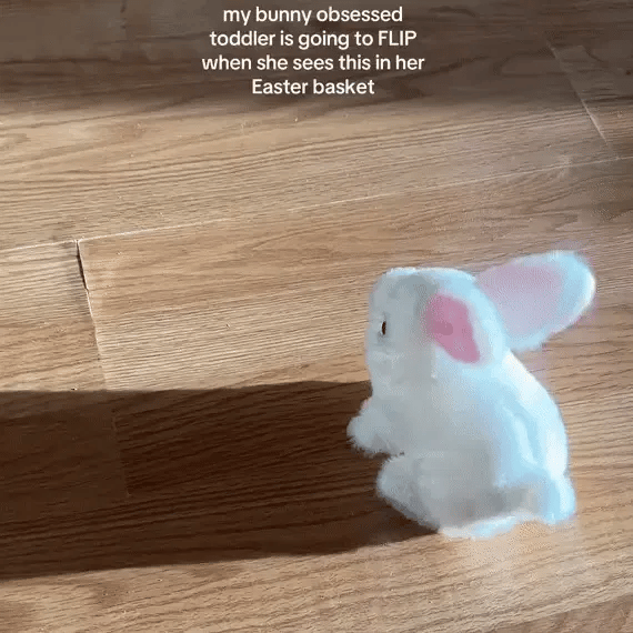 SnuggleHop™ Jumping, Wiggling, Loving Rabbit Toy
