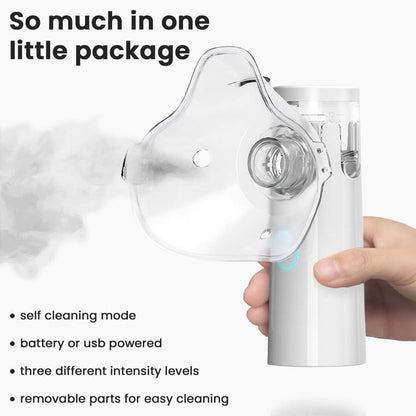Purebreath™ Portable Nebulizer Pro 2.0 (Cordless)
