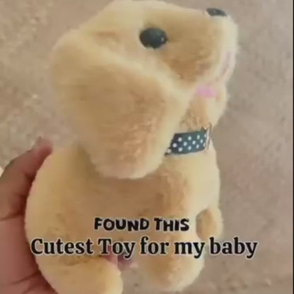 BarkyBoo™ - Walking, Barking Stuffed Puppy Dog Toy (Battery Operated)